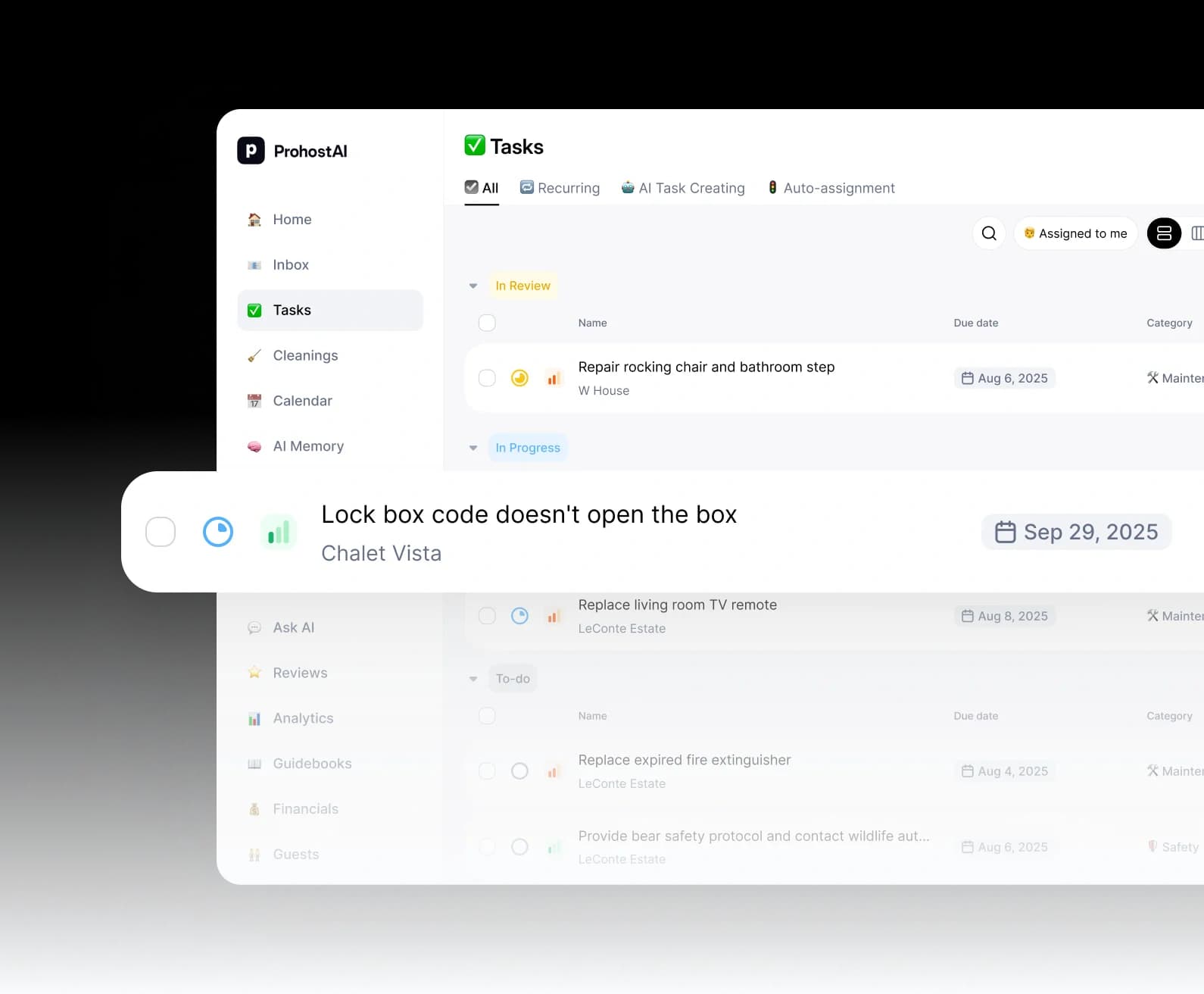 AI Tasks
