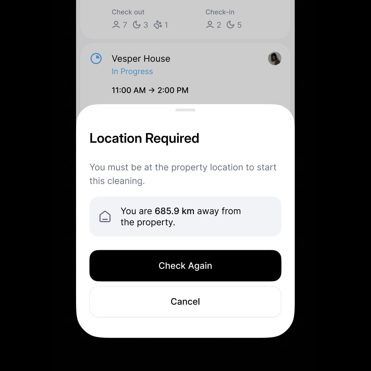 Geofencing to start cleanings