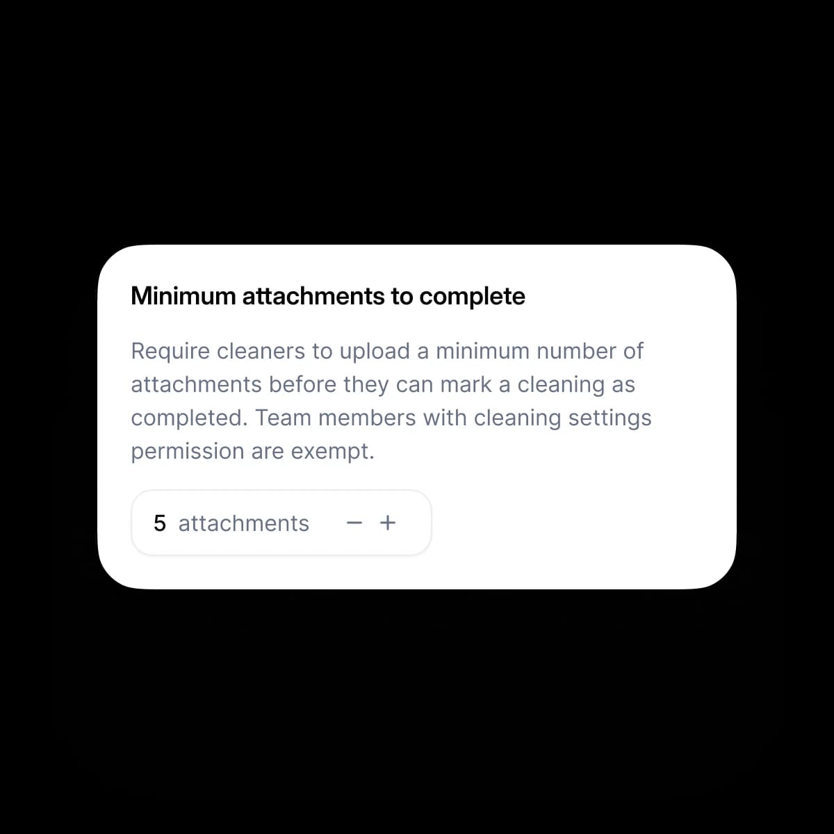 Bắt buộc có ảnh mới hoàn tất