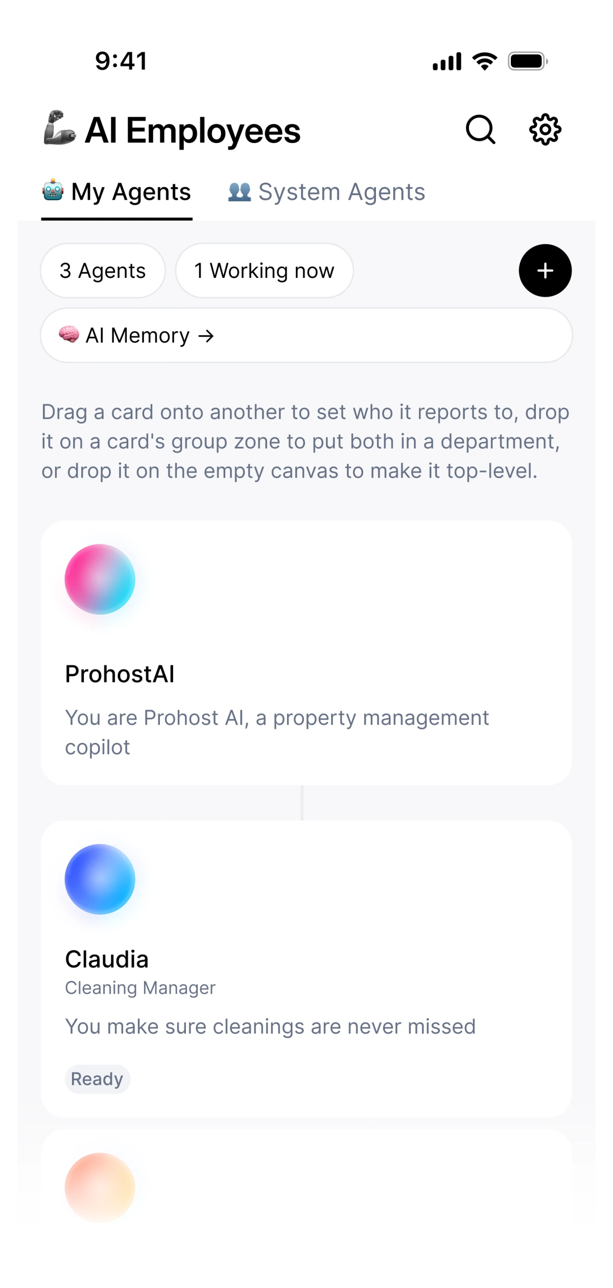 Your operational employee roster